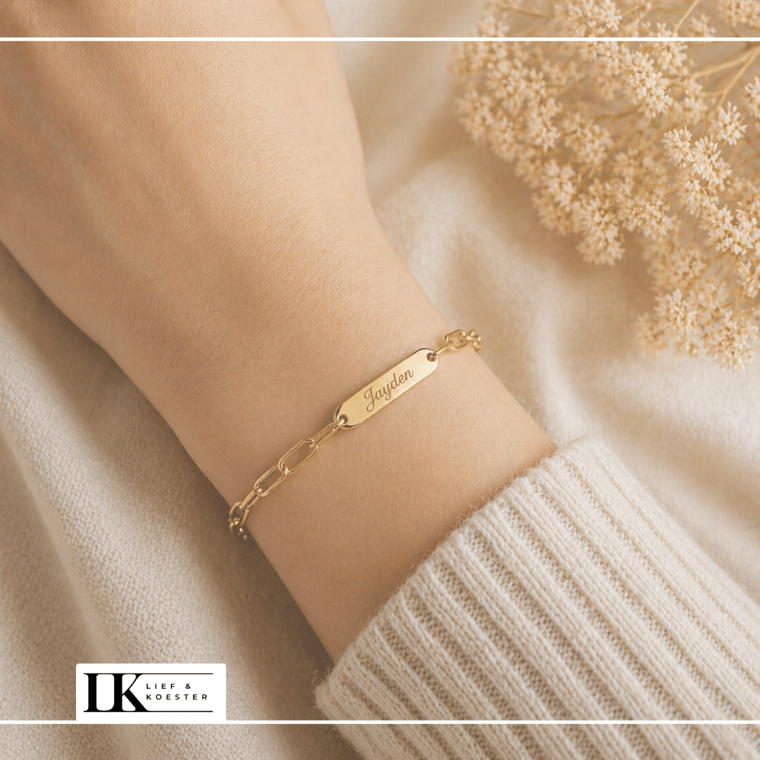 Armband met graveerplaatje - Afbeelding 9