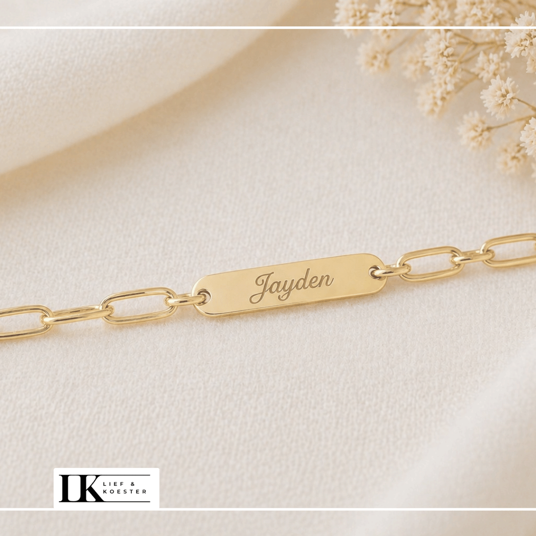 Armband met graveerplaatje - Afbeelding 6