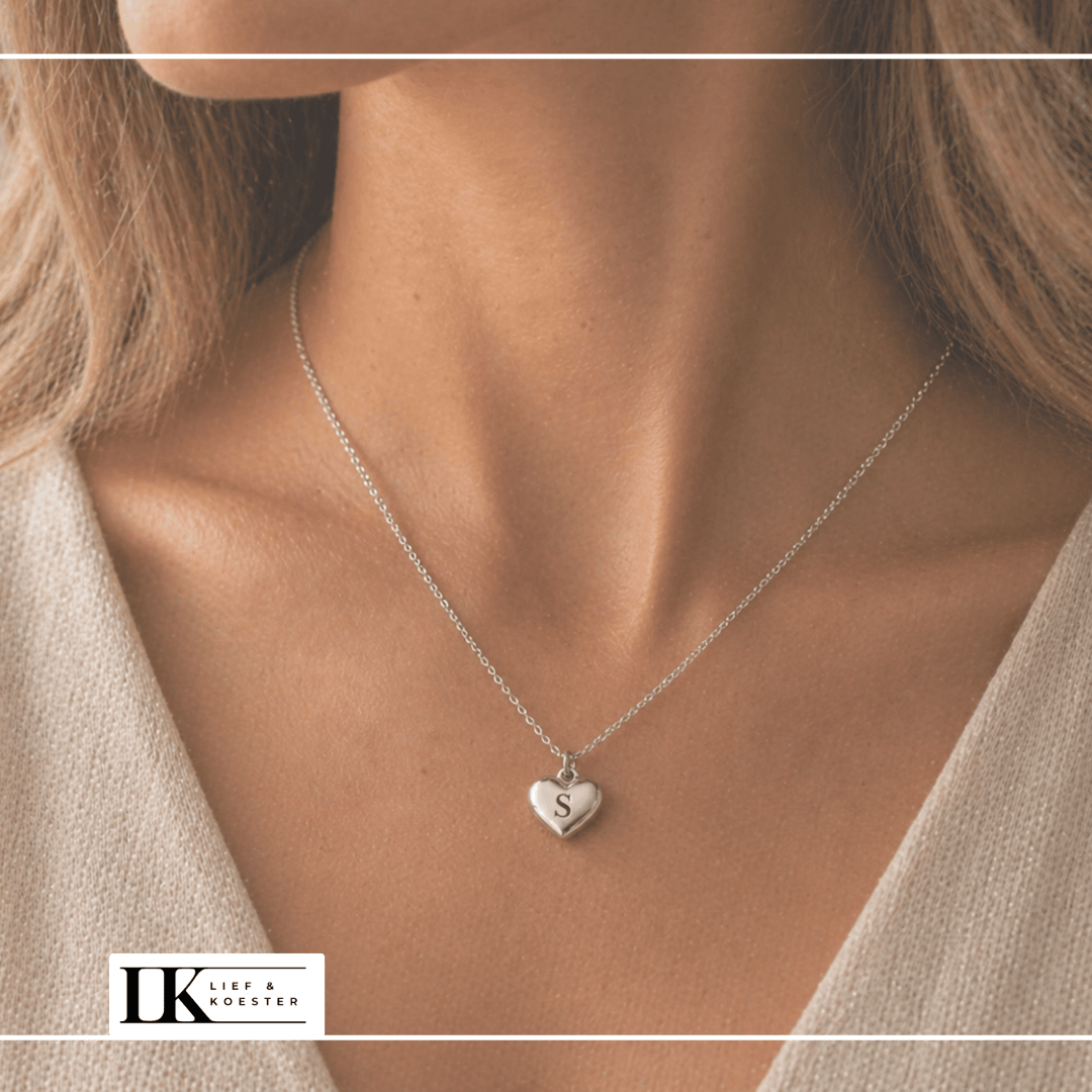 Bolle hartjes bedel - Afbeelding 5