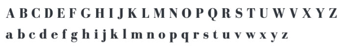 Bodoni - lettertype Lief & Koester